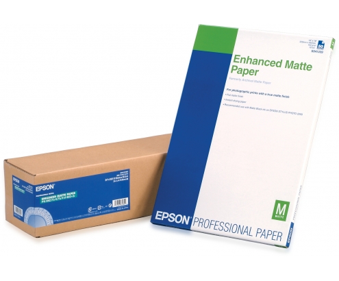 Papel Epson Enhanced Matte Paper, 24 C13S041595
