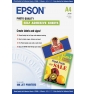 Papel Epson Self-Adhesive Photo Paper - A4 - 10 hojas C13S041106