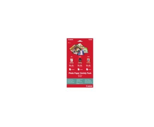 PAPEL FOTOGRAFICO CANON 10 HOJAS GP-501 10X15 5 HOJAS PP-201 10X15 5 HOJAS SG-201 10X15 0775B078