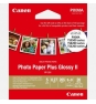 PAPEL FOTOGRAFICO CANON 9X9CM 20 HOJAS 265GR/M2 BRILLO II PLUS 2311B070