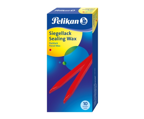 Pelikan 361220 cera selladora Rojo 10 pieza(s)