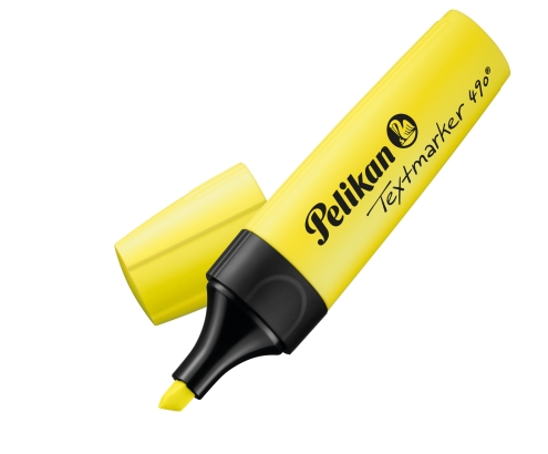 Pelikan 490 Textmarker marcador 1 pieza(s) Amarillo