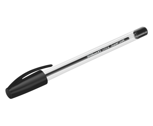 Pelikan 601450 bolígrafo Negro Bolígrafo de punta retráctil con pulsador 50 pieza(s)