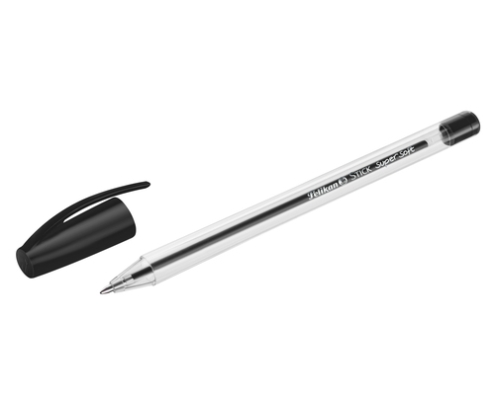Pelikan 601450 bolígrafo Negro Bolígrafo de punta retráctil con pulsador 50 pieza(s)