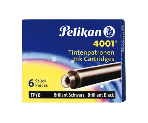 Pelikan TP/6 Negro 6 pieza(s)
