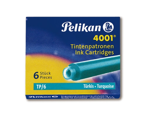 Pelikan TP/6 Turquesa 6 pieza(s)