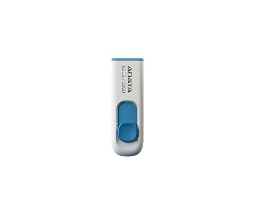 PENDRIVE ADATA CLASSIC 32GB USB2.0 BLANCO/AZUL AC008-32G-RWE