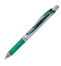 Pentel EnerGel Xm Bolígrafo de gel de punta retráctil Verde 1 pieza(s)