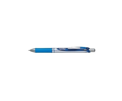 Pentel Energel XM Klick Bolígrafo retráctil con clip Azul 12 pieza(s)