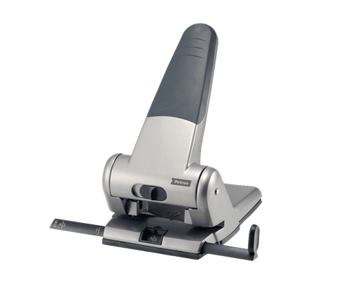 Petrus 623358 perforador de papel 65 hojas Plata