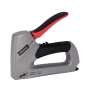 Petrus 66787 grapadora manual Negro, Rojo, Plata