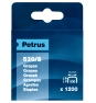 Petrus 77514 grapa Paquete de grapas 1200 grapas