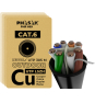 Phasak Bobina de cable de red exterior S-FTP Cat.6A cobre 100% sólido LSZH 305 m gris – PHR 669 |