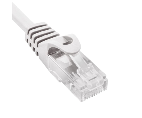 Phasak Cable de Red 100% Cu Cat.6 UTP Sólido Gris 5M