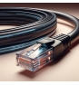 Phasak Cable de Red 100% Cu Cat.6 UTP Sólido Negro 30M