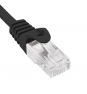 Phasak Cable de Red 100% Cu Cat.6 UTP Sólido Negro 5M