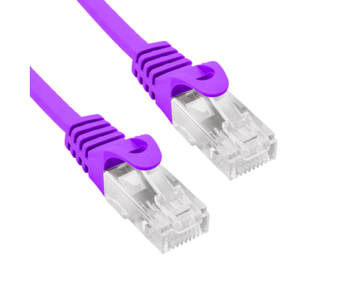 Phasak Cable de Red 100% Cu Cat.6 UTP Sólido Violeta 0.25 M