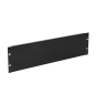Phasak Panel frontal ciego 19 3U negro Tapa ciega