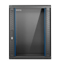 Phasak PHO 2216D armario rack 16U Bastidor de pared Negro