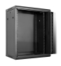 Phasak PHO 2216D armario rack 16U Bastidor de pared Negro