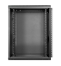 Phasak PHO 2216D armario rack 16U Bastidor de pared Negro