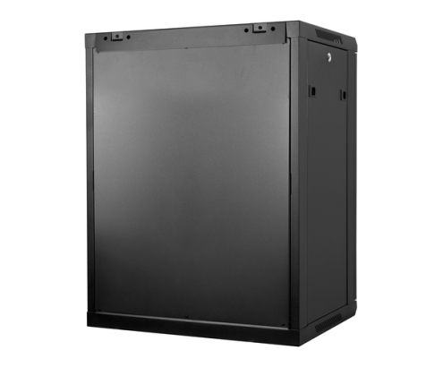 Phasak PHO 2216D armario rack 16U Bastidor de pared Negro