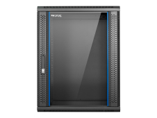 Phasak PHO 2216D armario rack 16U Bastidor de pared Negro