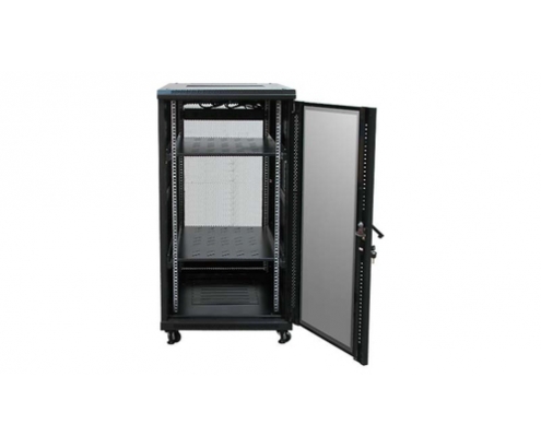 Phasak PHP 6127 armario rack 27U Rack o bastidor independiente Negro