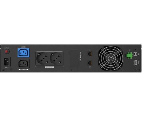 Phasak Protekt rack LÍ­nea interactiva 1,26 kVA 720 W 2 salidas AC