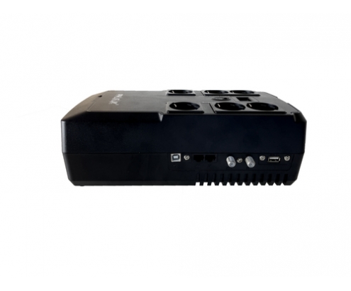 Phasak SAI/UPS 800VA INTERACT KYPTOS PH 9478 sistema de alimentación ininterrumpida (UPS) LÍ­nea interactiva 0,8 kVA 480 W 6 salidas AC