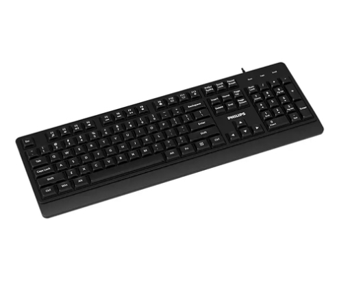 Philips 2000 series SPK6247B/85 teclado Universal USB QWERTY Negro