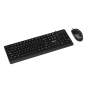 Philips 2000 series SPT6247B/85 teclado Ratón incluido Universal USB QWERTY Inglés Negro