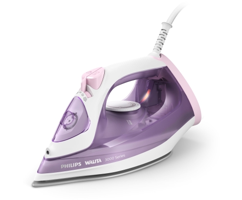 Philips 3000 series DST3010/30 plancha Plancha a vapor Suela de cerámica 2000 W Púrpura, Blanco