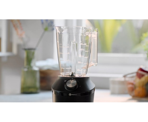 Philips 3000 series HR2291/01 licuadora 2 L Batidora de vaso 600 W Negro