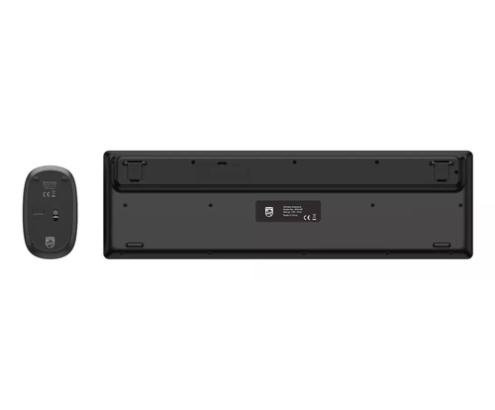 Philips 3000 series SPT6318B/85 teclado Ratón incluido Hogar / Oficina RF inalámbrico Negro