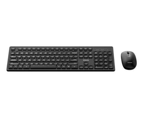 Philips 3000 series SPT6318B/85 teclado Ratón incluido Hogar / Oficina RF inalámbrico Negro