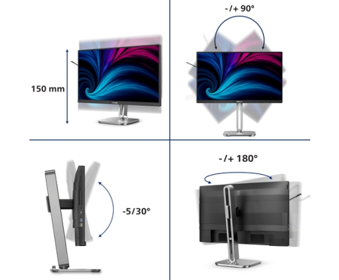 Philips 4000 series 24B2U4301/00 pantalla para PC 60,5 cm (23.8