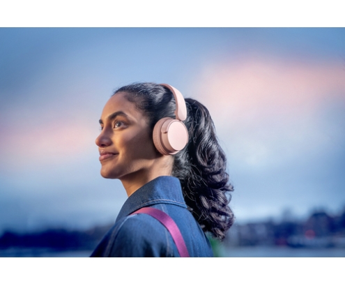 Philips 4000 series TAH4209PK/00 auricular y casco Auriculares Inalámbrico Diadema Llamadas/Música Bluetooth Rosa