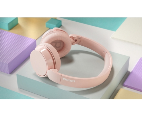 Philips 4000 series TAH4209PK/00 auricular y casco Auriculares Inalámbrico Diadema Llamadas/Música Bluetooth Rosa