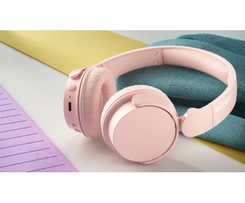 Philips 4000 series TAH4209PK/00 auricular y casco Auriculares Inalámbrico Diadema Llamadas/Música Bluetooth Rosa