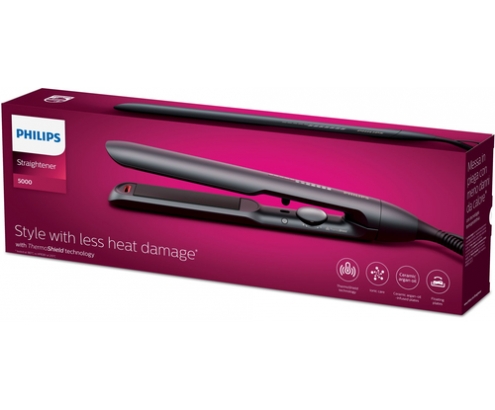 Philips 5000 series Plancha de pelo con tecnologÍ­a ThermoShield