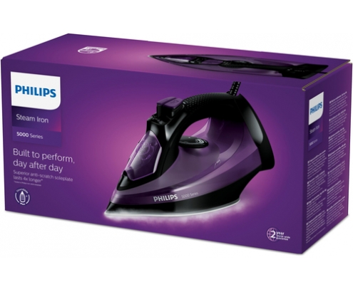 Philips 5000 series Plancha de vapor 2400 W de potencia con 45 g/m vapor continuo