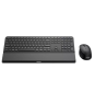 Philips 6000 series SPT6607B/16 teclado Ratón incluido Universal RF Wireless + Bluetooth Negro