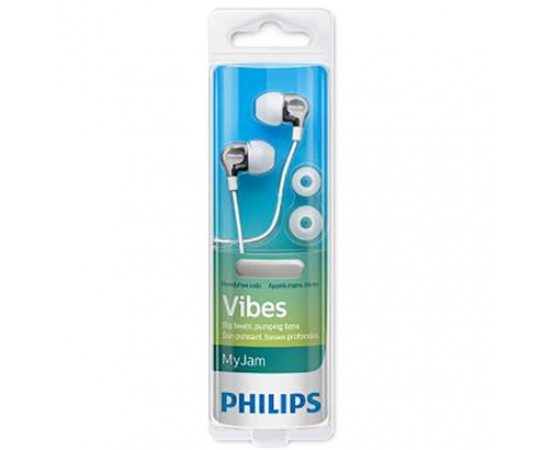 PHILIPS AURICULARES DE BOTON SHE3550 BLANCO