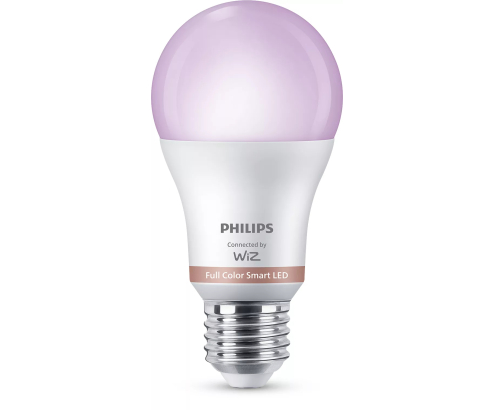 Philips Bombilla LED inteligente RGB A60, base E27, 806 lm, paq. 3