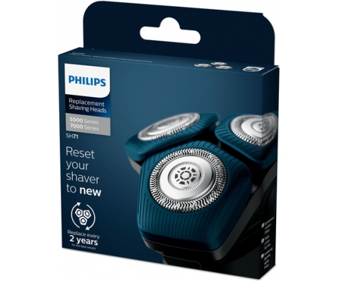Philips Cuchillas SteelPrecision Sustitución de los cabezales de afeitado