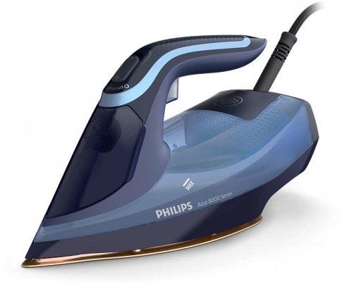Philips DST8020/20 plancha Plancha a vapor Suela SteamGlide Elite 3000 W Azul
