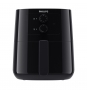 Philips Essential Airfryer negra de 0,8 kg y 4,1 l con tecnologÍ­a Rapid Air