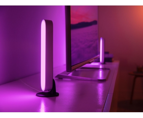 Philips Hue White and Color ambiance Pack doble barra de luces Play blanco 