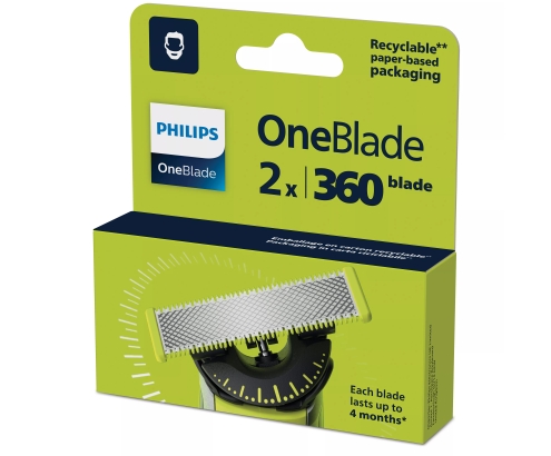 Philips Norelco OneBlade OneBlade QP420/50 Cuchilla 360 de recambio